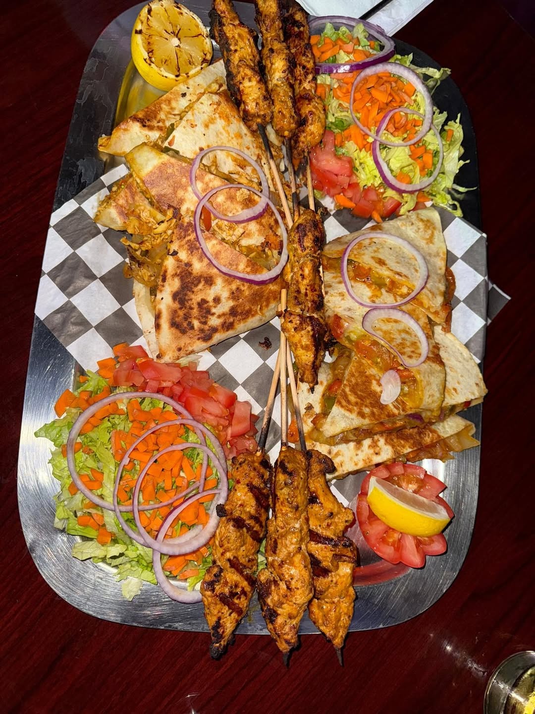 Bar food at Time Out Sports Bar — wings, baskets and loaded fries, Aroostook County's best sports bar