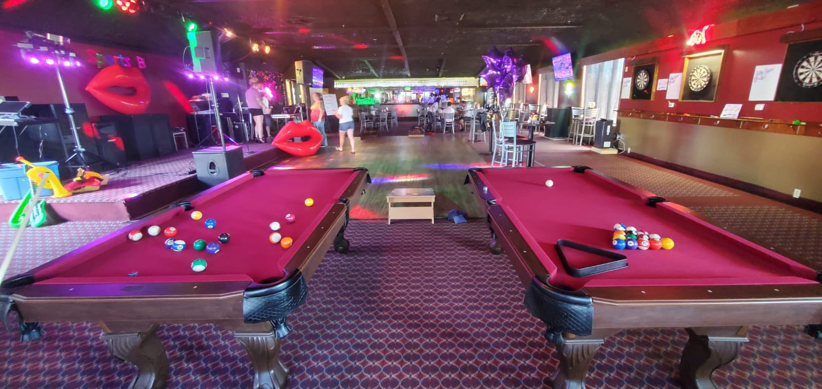 Dart boards at Time Out Sports Bar & Restaurant